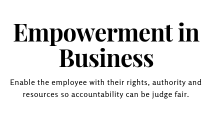 Empowerment in Business Management with Definition