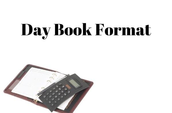 day book format